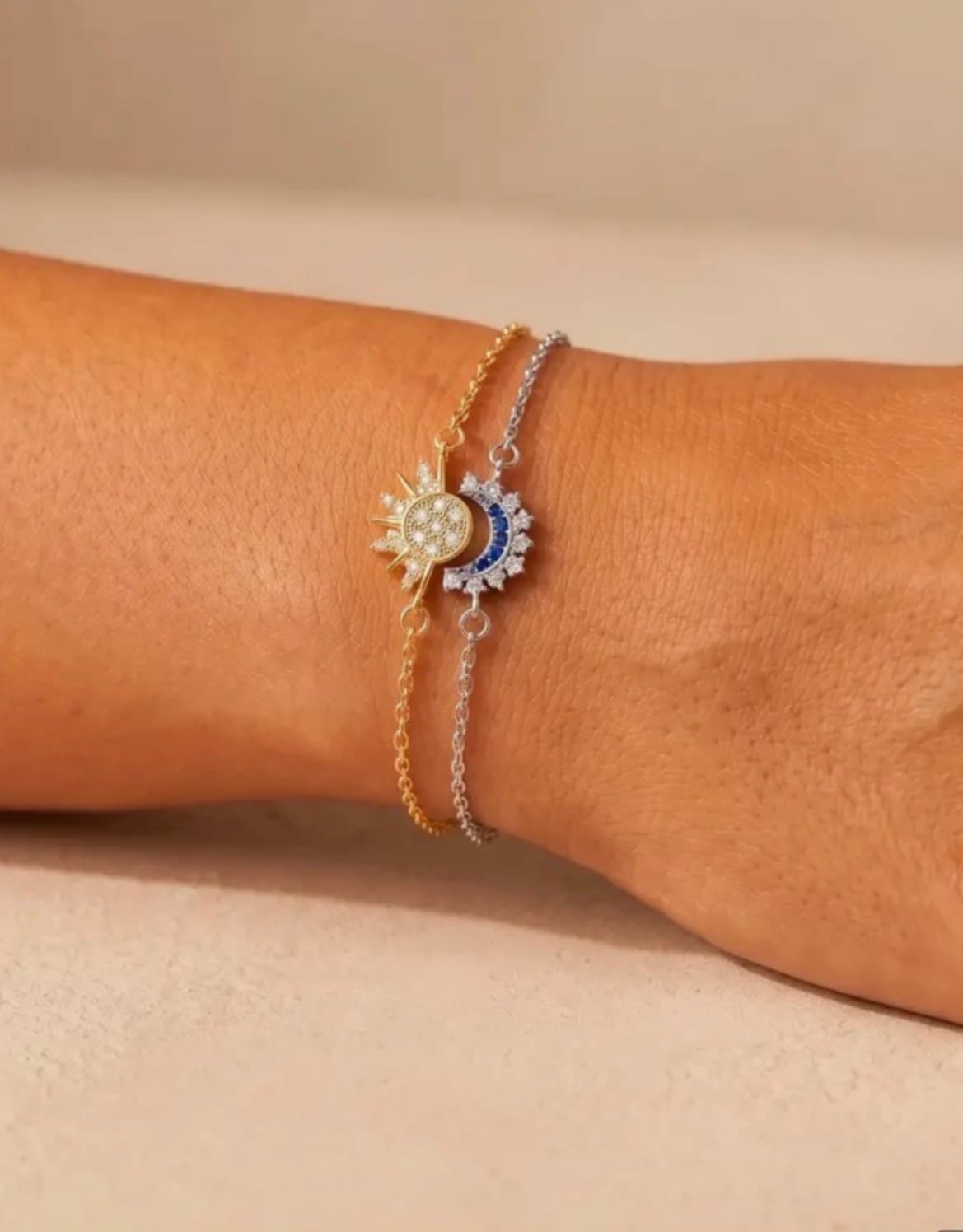 Double bracelet amitié couple Aphrodite